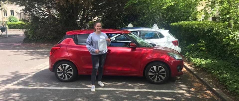 Holly Baird Passed First Time 25th April 2019 with only 2 faults